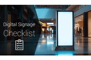 Hoe maak je van je digital signage project een succes - 10 belangrijke punten